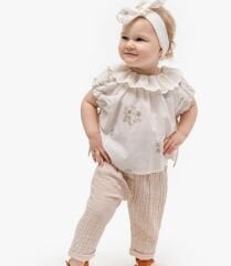 NOYNOY KIZ FİSTO YAKALI TAKIM