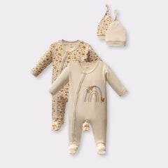 MİNİSSE KIZ ÇİÇEK DESENLİ 2 Lİ TULUM