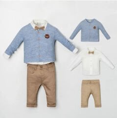 COCOSİSS ERKEK TRİKO HIRKALI TAKIM