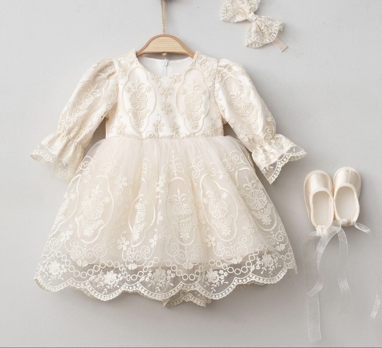 PUGİ KIZ CAPPUCCINO ASTER MEVLÜT SET