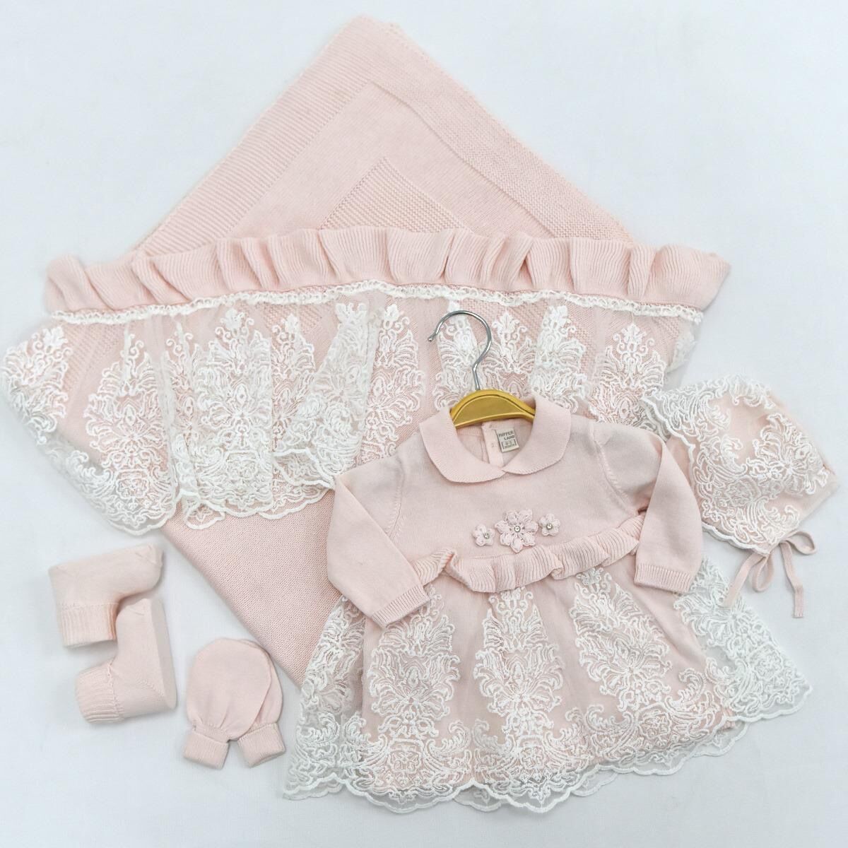 NİPPERLAND KIZ ELBİSELİ 5Lİ SET