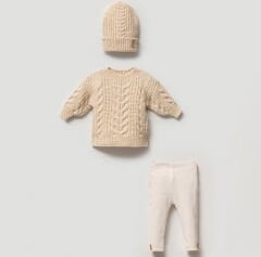 NİPPERLAND ERKEK SAÇ ÖRGÜ KAZAK TAKIM