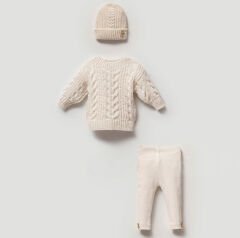 NİPPERLAND ERKEK SAÇ ÖRGÜ KAZAK TAKIM