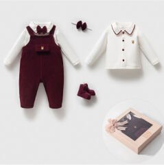 NOYNOY ERKEK KADİFE TULUM 4 LÜ TAKIM