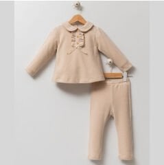 NOYNOY KIZ FIRFIRLI YAKA 2 Lİ TAKIM