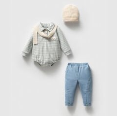 NOYNOY AYICIK NAKIŞLI 4 LÜ TAKIM