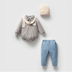 NOYNOY AYICIK NAKIŞLI 4 LÜ TAKIM