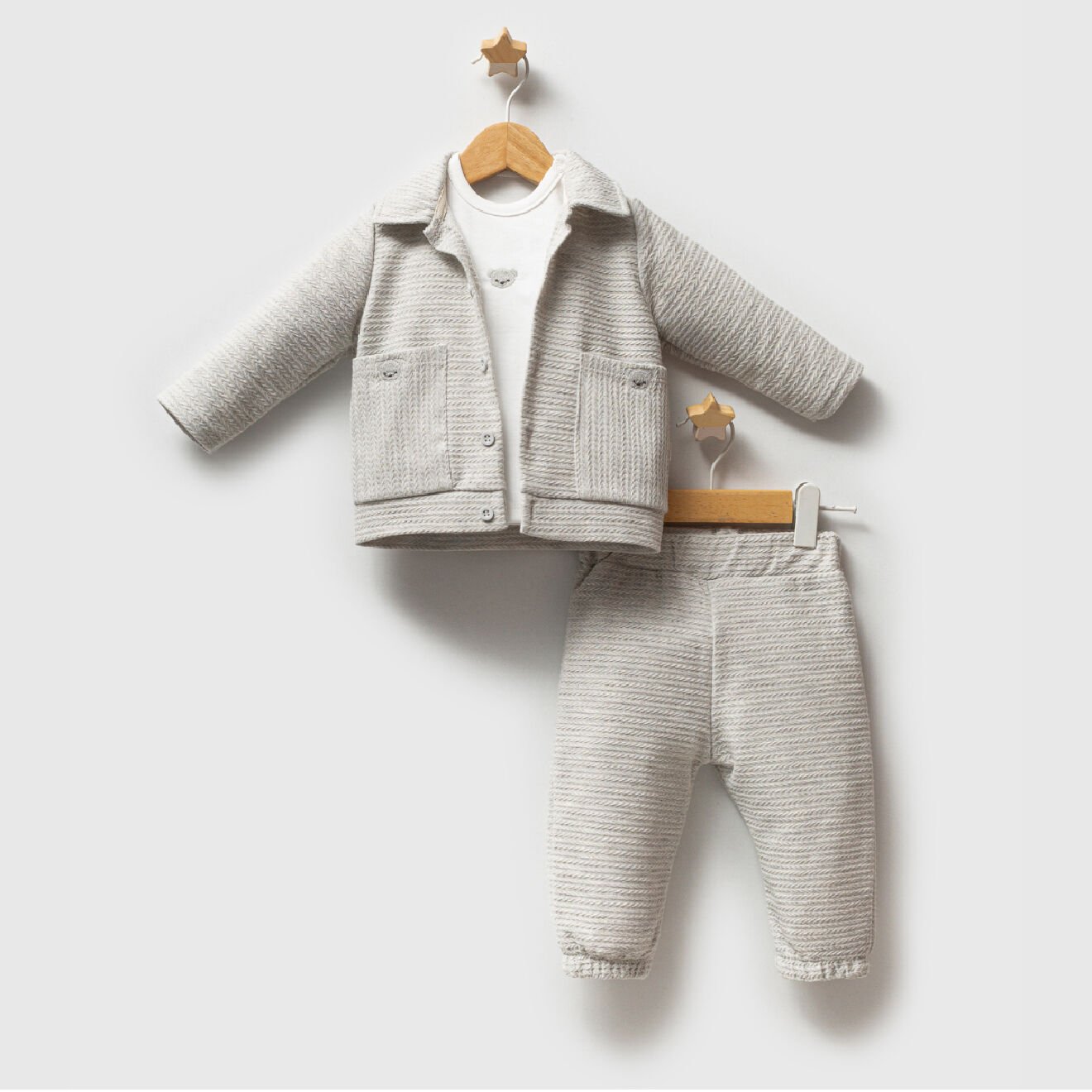 TONGS ERKEK CLASSIC BEAR 3LÜ TAKIM