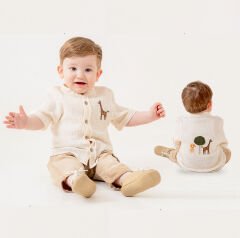 COCOSISS GIRAFFE MÜSLİN TAKIM