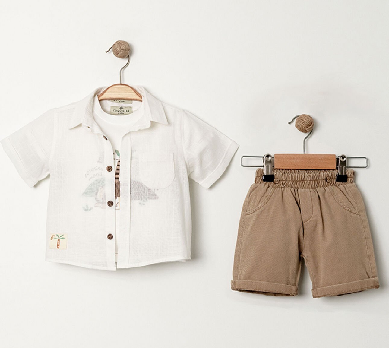 COCOSISS ERKEK KETEN GÖMLEK TAKIM