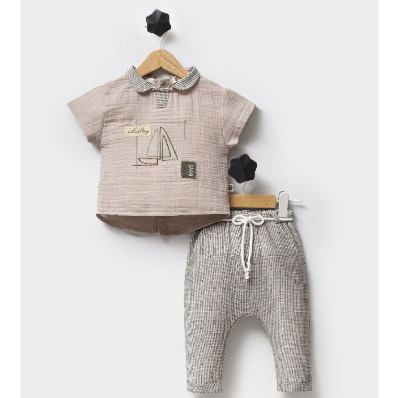 HİPPIL ERKEK YELKEN NAKIŞLI TAKIM