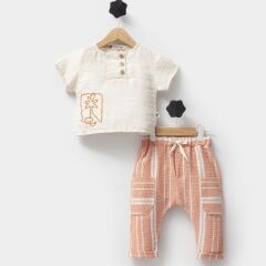 HİPPIL ERKEK NAKIŞLI DÜĞMELİ TAKIM