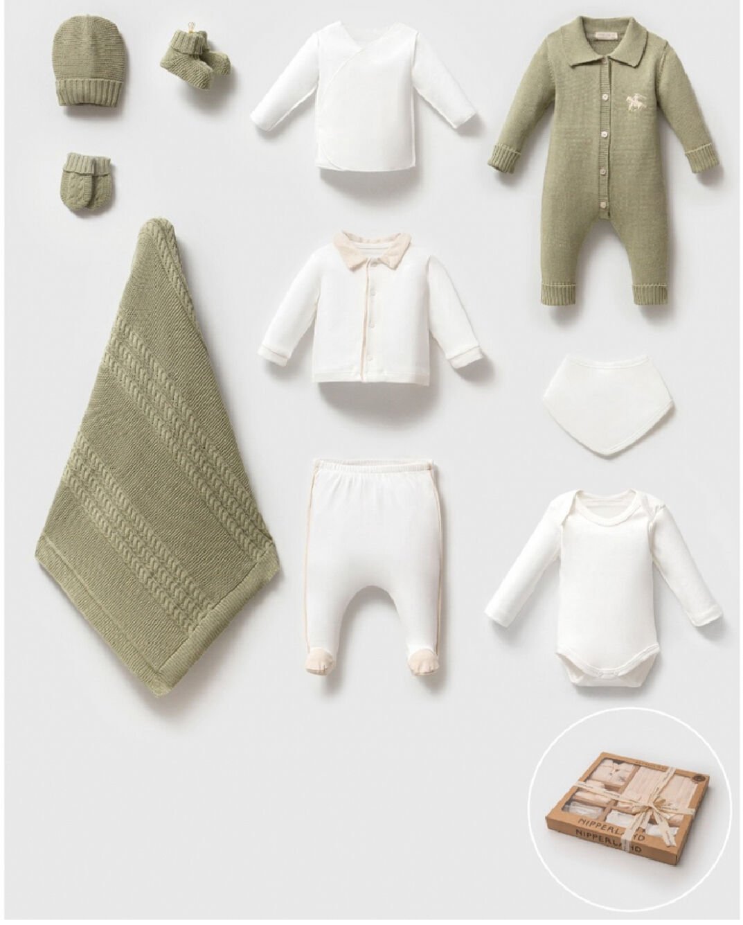 NİPPERLAND ERKEK BEBEK DUSTIN 10LU SET