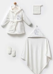 MOİ NOİ ERKEK PLANET BORNOZ SETİ